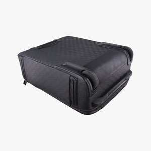 Pre-owned Louis Vuitton Pegase55 Case Matte Black Damier Infini N41231 suitcase | stylenewstar