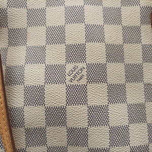 Pre-owned Louis Vuitton Neverfull MM Azur Damier Canvas N51107 handbag | stylenewstar