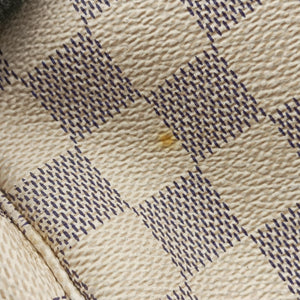 Pre-owned Louis Vuitton Neverfull MM Azur Damier Canvas N51107 handbag | stylenewstar