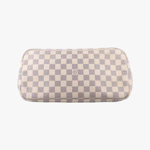Pre-owned Louis Vuitton Neverfull MM Azur Damier Canvas N51107 handbag | stylenewstar