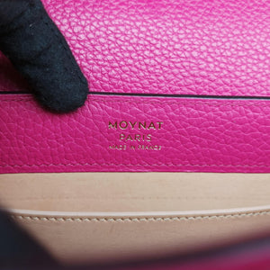 Pre-owned Moynat Legenne PM Rose leather shoulderbag | stylenewstar