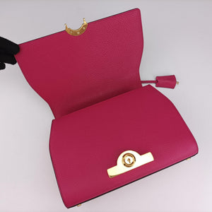 Pre-owned Moynat Legenne PM Rose leather shoulderbag | stylenewstar