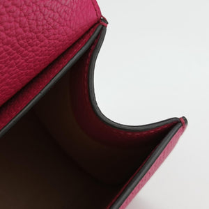 Pre-owned Moynat Legenne PM Rose leather shoulderbag | stylenewstar