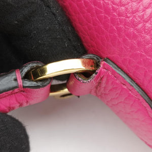 Pre-owned Moynat Legenne PM Rose leather shoulderbag | stylenewstar