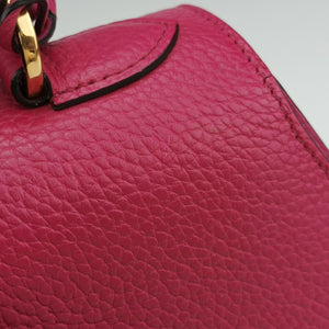Pre-owned Moynat Legenne PM Rose leather shoulderbag | stylenewstar