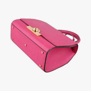 Pre-owned Moynat Legenne PM Rose leather shoulderbag | stylenewstar