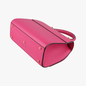 Pre-owned Moynat Legenne PM Rose leather shoulderbag | stylenewstar