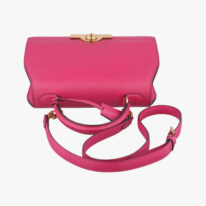 Pre-owned Moynat Legenne PM Rose leather shoulderbag | stylenewstar