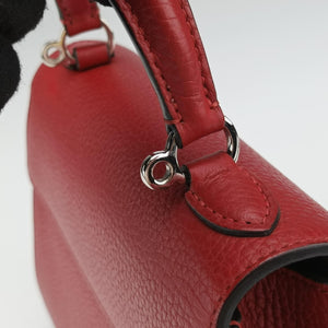 Pre-owned Moynat Legenne PM Red leather shoulderbag | stylenewstar