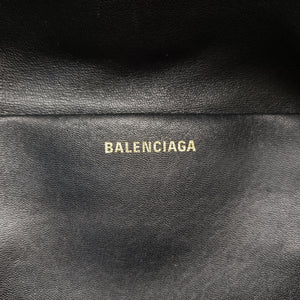 Secondhand Balenciaga Souvenir XS Black Jacquard Velvet bum bag/waist bag | stylenewstar