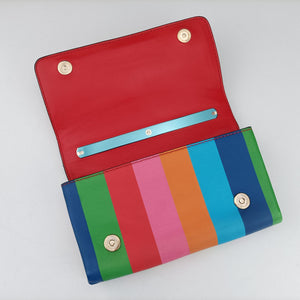 Pre-owned Valentino Rockstud Va Va Voom Multicolour Leather shoulderbag | stylenewstar