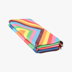 Pre-owned Valentino Rockstud Va Va Voom Multicolour Leather shoulderbag | stylenewstar