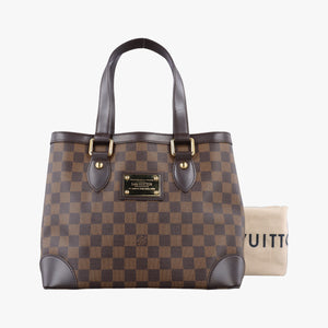 Pre-owned Louis Vuitton HAMPSTEAD PM EBENE Damier Canvas N51205 shoulderbag | stylenewstar