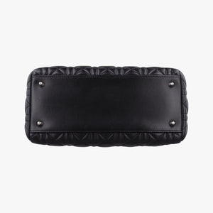 Secondhand Christian Dior Lady Dior Black lambskin shoulderbag | stylenewstar