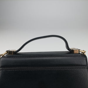 Pre-owned Givenchy Pandora Box Black Leather shoulderbag | stylenewstar