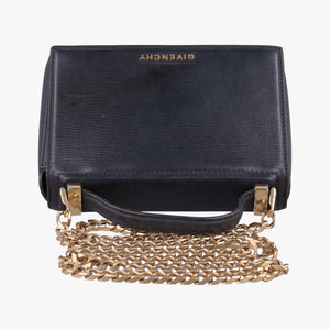 Pre-owned Givenchy Pandora Box Black Leather shoulderbag | stylenewstar