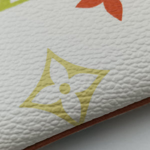 Pre-owned Louis Vuitton Pochette Mira MM Pouch white Monogram Multicolor M60096 handbag | stylenewstar