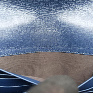 Pre-owned Gucci Dionysus Blue velour 401231 shoulderbag | stylenewstar