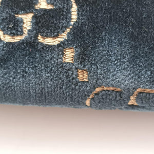 Pre-owned Gucci Dionysus Blue velour 401231 shoulderbag | stylenewstar