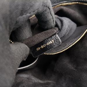 Secondhand Christian Dior Lady Dior Black lambskin handbag | stylenewstar