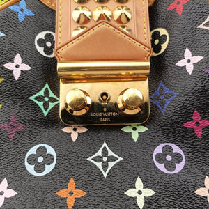 Secondhand Louis Vuitton Chrissy MM Noir Monogram Multicolor M40310 shoulderbag | stylenewstar