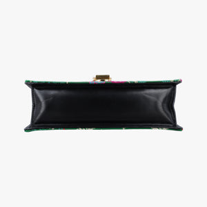 Pre-owned Gucci Sylvie Multicolour silk 421882 shoulderbag | stylenewstar