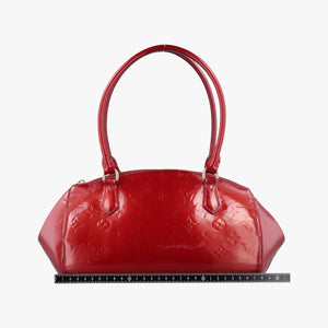Pre-owned Louis Vuitton Sherwood PM Pomme d'Amour Vernis M91494 shoulderbag | stylenewstar