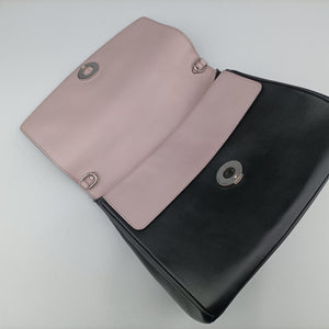 Pre-owned Christian Dior Be Dior Black Leather handbag | stylenewstar