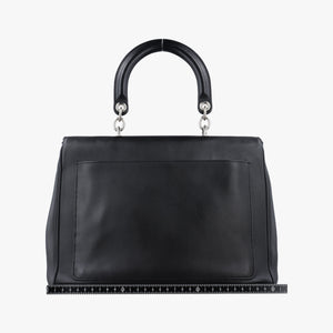 Pre-owned Christian Dior Be Dior Black Leather handbag | stylenewstar