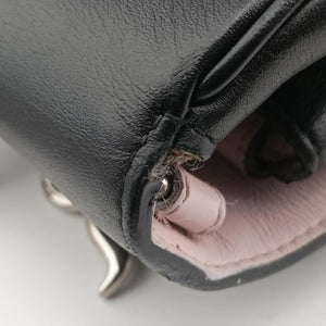 Pre-owned Christian Dior Be Dior Black Leather handbag | stylenewstar