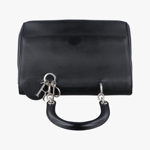 Pre-owned Christian Dior Be Dior Black Leather handbag | stylenewstar