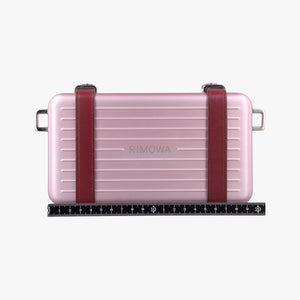 Vintage Christian Dior Rimowa Collaboration Pink×red Aluminum×Leather shoulderbag | stylenewstar