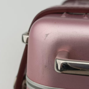 Vintage Christian Dior Rimowa Collaboration Pink×red Aluminum×Leather shoulderbag | stylenewstar