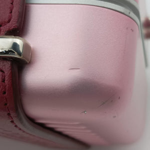 Vintage Christian Dior Rimowa Collaboration Pink×red Aluminum×Leather shoulderbag | stylenewstar