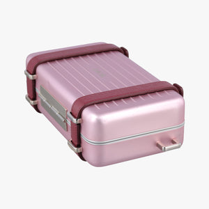 Vintage Christian Dior Rimowa Collaboration Pink×red Aluminum×Leather shoulderbag | stylenewstar