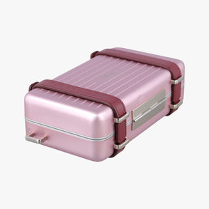 Vintage Christian Dior Rimowa Collaboration Pink×red Aluminum×Leather shoulderbag | stylenewstar