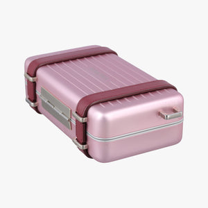 Vintage Christian Dior Rimowa Collaboration Pink×red Aluminum×Leather shoulderbag | stylenewstar