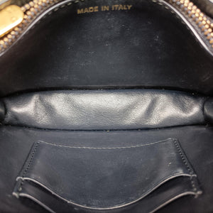 Pre-owned Christian Dior Saddle Gray×Navy×Black Jacquard bum bag/waist bag | stylenewstar