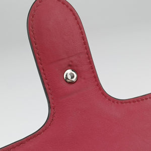 Pre-owned Gucci Interlocking G Red Patent Leather 387609 shoulderbag | stylenewstar