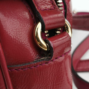 Vintage Gucci Soho Rose Patent Leather 308364 shoulderbag | stylenewstar