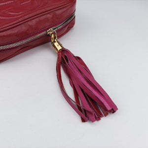 Vintage Gucci Soho Rose Patent Leather 308364 shoulderbag | stylenewstar