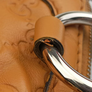 Pre-owned Gucci Sukey Yellow Leather 247902 shoulderbag | stylenewstar