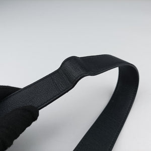 Vintage Bottega Veneta Intrecciato Dark Gray × Blue lambskin shoulderbag | stylenewstar