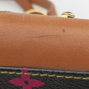 Pre-owned Louis Vuitton CLAUDIA Noir Monogram Multicolor M40194 handbag | stylenewstar