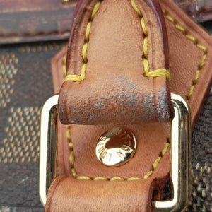 Pre-owned Louis Vuitton Time Trunk Speedy Bandouliere 25 Damier Ebene × Rouge Transformed Damier Canvas M52249 shoulderbag | stylenewstar