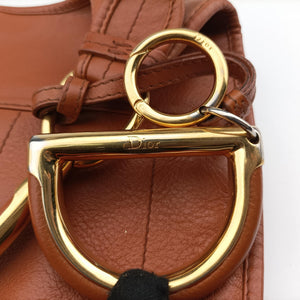 Secondhand Christian Dior Hobo Brown Leather handbag | stylenewstar