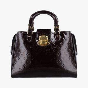 Pre-owned Louis Vuitton MELROSE AVENUE AMARANTE Vernis M93757 handbag | stylenewstar