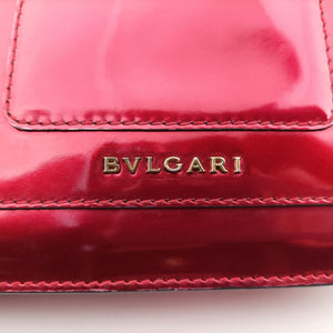 Pre-owned Bvlgari SERPENTI FOREVER Red Leather shoulderbag | stylenewstar