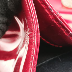 Pre-owned Bvlgari SERPENTI FOREVER Red Leather shoulderbag | stylenewstar