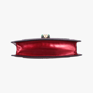Pre-owned Bvlgari SERPENTI FOREVER Red Leather shoulderbag | stylenewstar